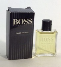 BOSS - HUGO BOSS PARFUMS- MINIATURE- EDT / HOMME- 5 ML + BOITE- PLEIN- VERSION 2
