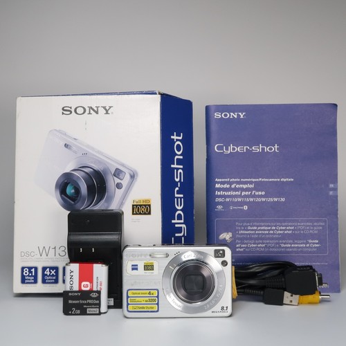 Sony cybershot dsc - cybershot, dsc-w130