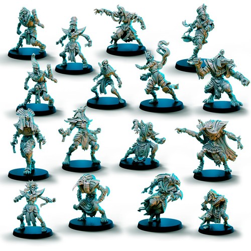 Tomb kings undead - team, fantasy