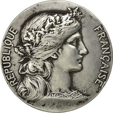France, Médaille, Marianne