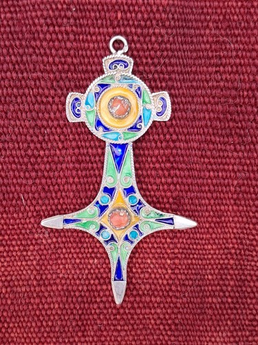 Croix sud berbère argent - du,
