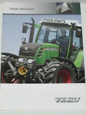 Brochure tracteurs FENDT 300
