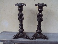 PAIRE DE BOUGEOIRS -