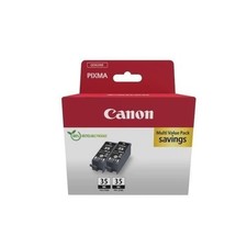 CANON PGI-35 Pack 2 cartouches d'encre noir (1509B029) pour PIXMA iP100, P110, T
