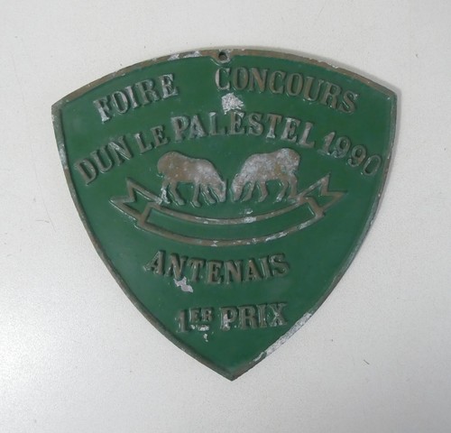 Ancienne plaque concours - ancienne, de