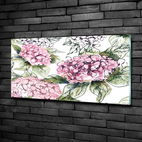 Tulup tableau sur verre - sur,