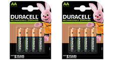 OFFRE SPECIALE 8 piles AA DURACELL rechargeables HR6 2500 mAh