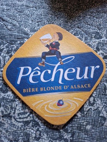 Sous bock bière pêcheur - sous-bock,