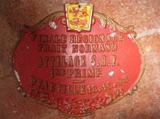 Ancienne plaque concours - ancienne,