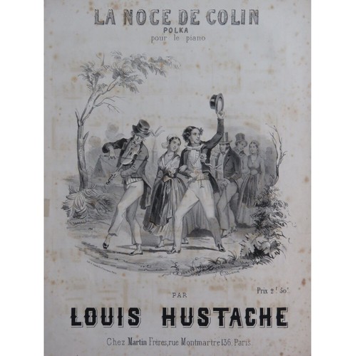Hustache louis noce de - hustache,