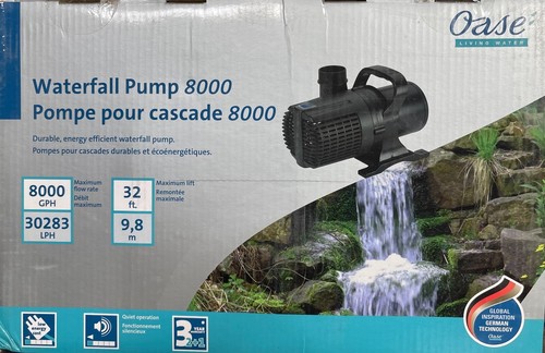 Oase waterfall pump - waterfall,