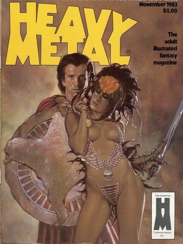 Heavy metal magazine adult - heavy, *
