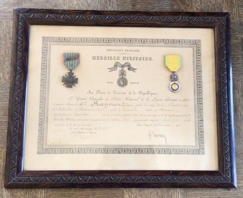 France diplôme medaille - ",