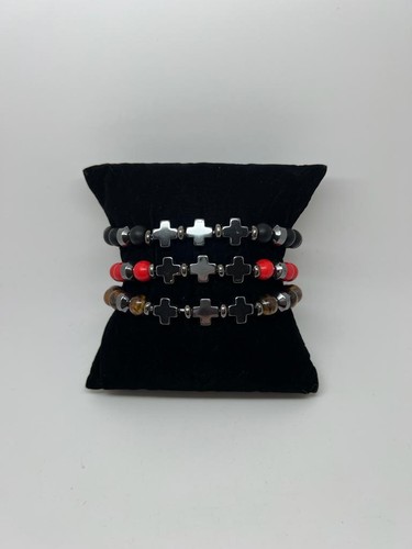 Bracelets natural stone - natural,