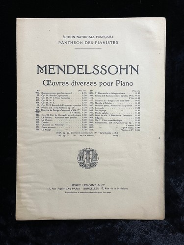 Partition ancienne - ,
