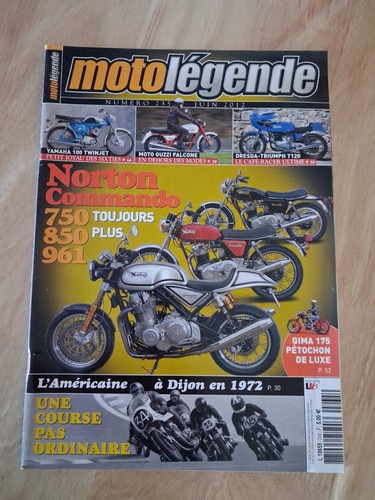 Moto légende 235 2012 norton - légende,