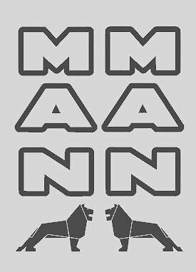 Stickers man camion poids - stickers,