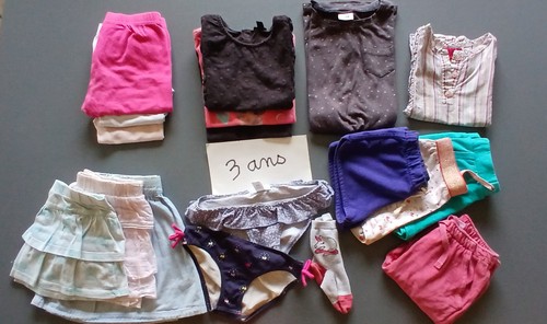 Lot vêtements fille - vêtements, 3