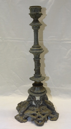 Ancien joli bougeoir baroque - bougeoir,