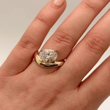 Bague mariage diamant - de,