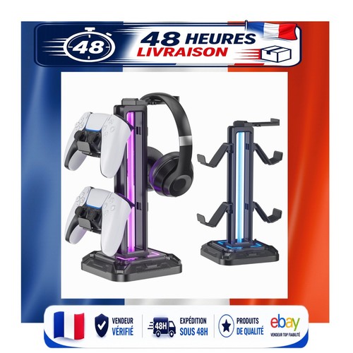 Support casque gaming - led, 9