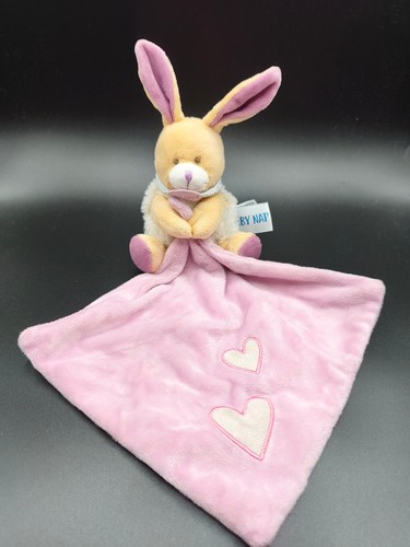 Doudou lapin luminescent rose - doudou,