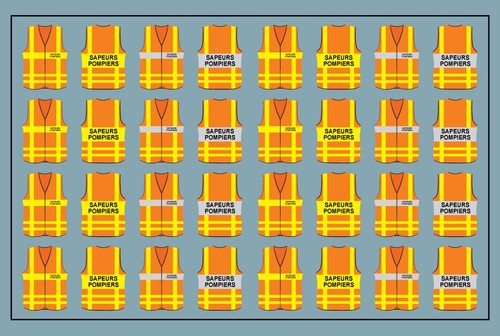 Décalcomanie eau gilets - décalcomanie, à