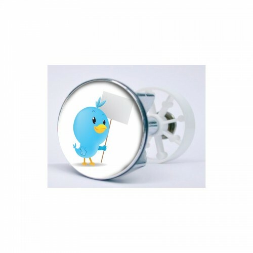 Stickers oiseau bleu