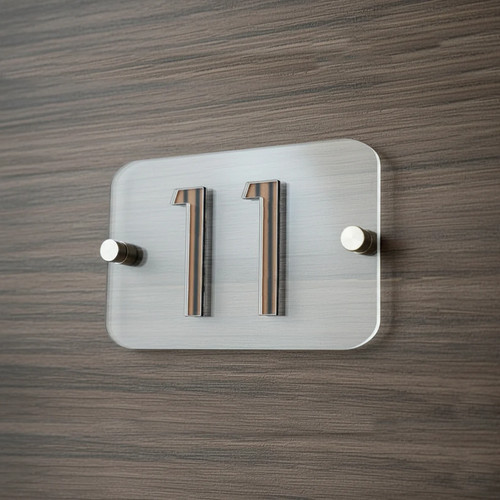 Plaque avec numéro - , civique