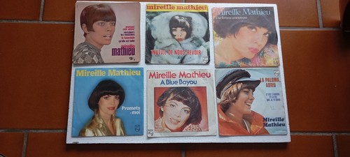 Lot disques vinyles 45 - lot, 22