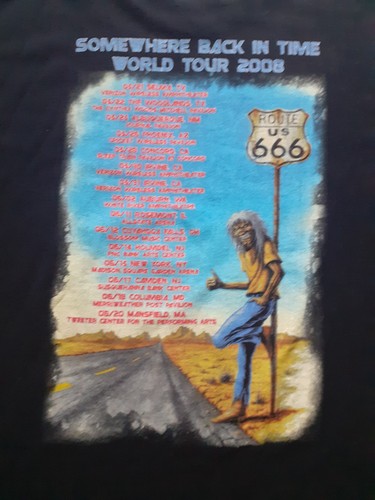 Iron maiden somewhere back - iron,