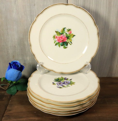 Lot assiettes en - de, 6