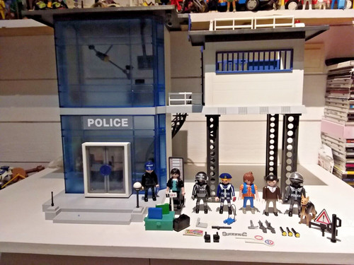 Playmobil grand commissariat - playmobil,