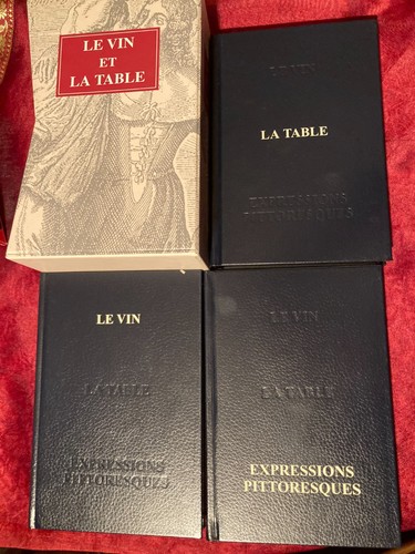 Coffret livres vin et - le,