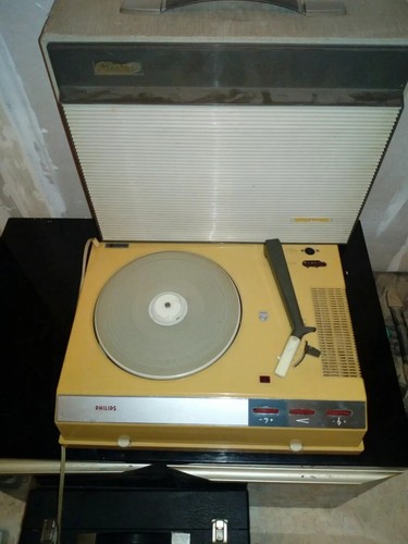 Platine tourne disque philips - tourne,
