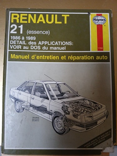 Revue technique haynes renault - technique,