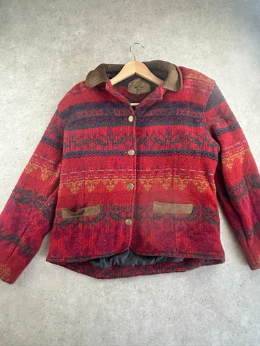 Caban woolrich rouge made - woolrich,