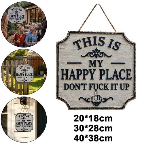 Plaque rustique bois métal - rustique,