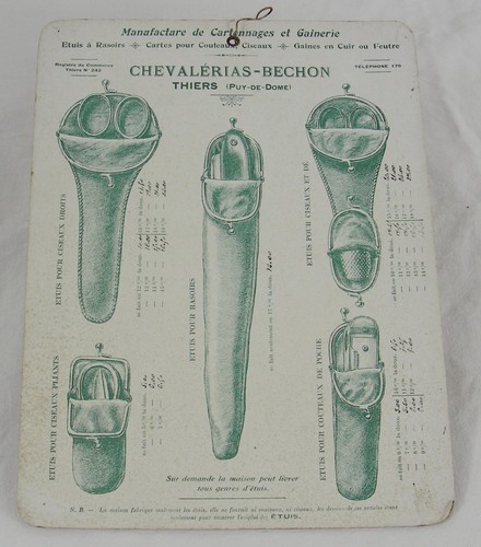 Ancienne publicité etuis - publicité,
