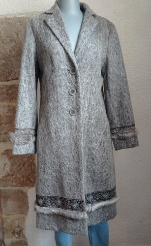 Manteau vintage femme laine - manteau,