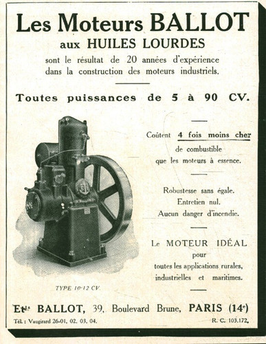 Publicité ancienne les