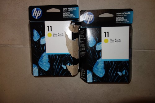 Lot 11 c4838a yellow - hp,