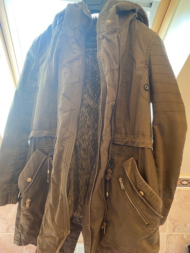 Manteau hiver kaki à - kaki,