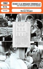 Fiche cinéma werner klinger - fiche,