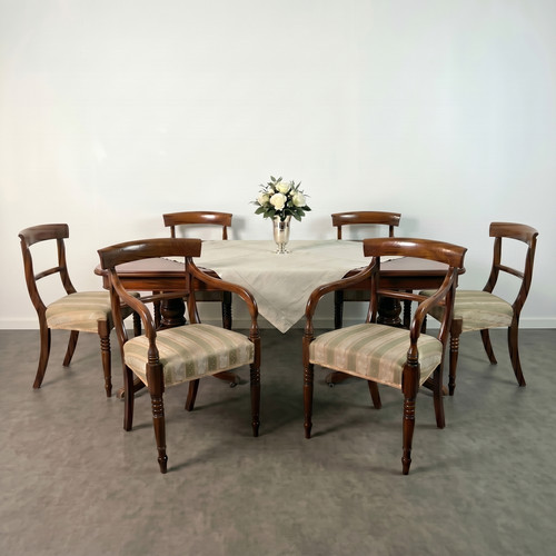 Suite chaises en acajou - suite, de