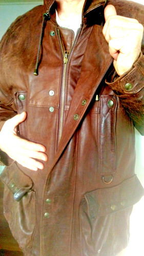 Blouson cuir itinerance homme - blouson,