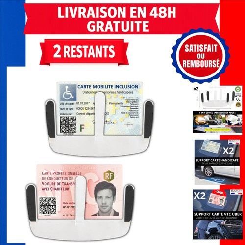 Porte carte handicapé pare - carte,