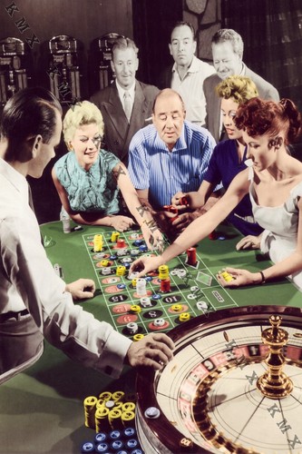 1950 roulette table vintage - roulette,