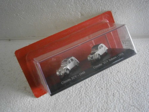 Voiture miniature duo citroen - miniature,