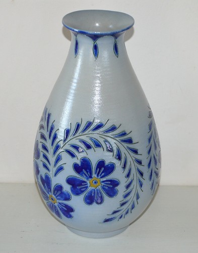 Grand vase grès sel - au,